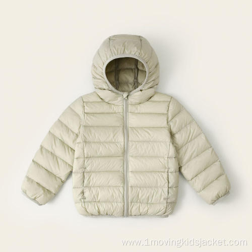 Lightweight Down Jacket For Children In Winter